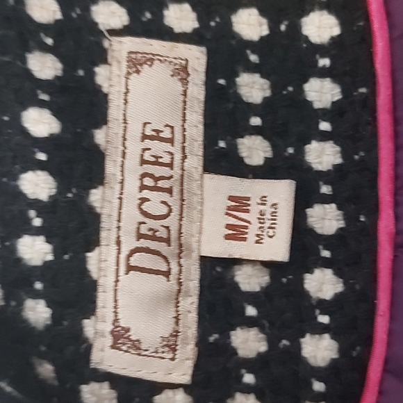 DECREE - B&W Coat - M - Picture 4 of 4